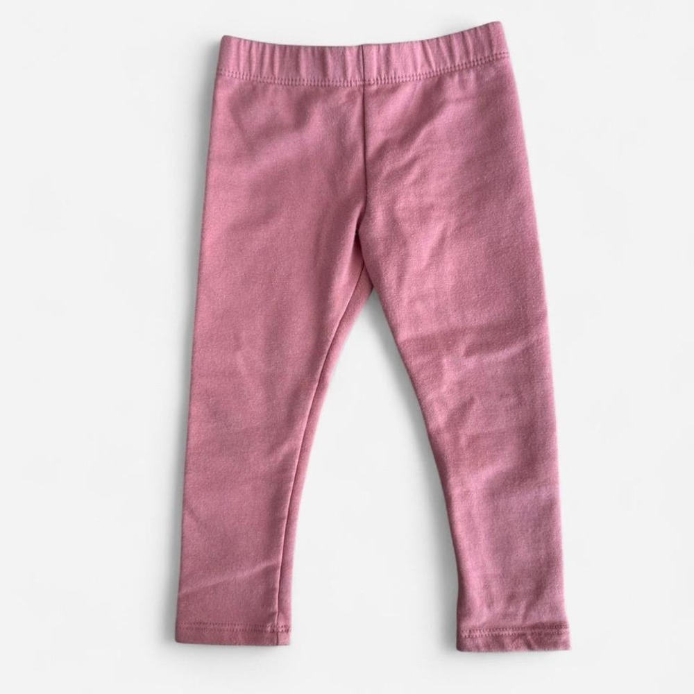 Toddler girls pink leggings